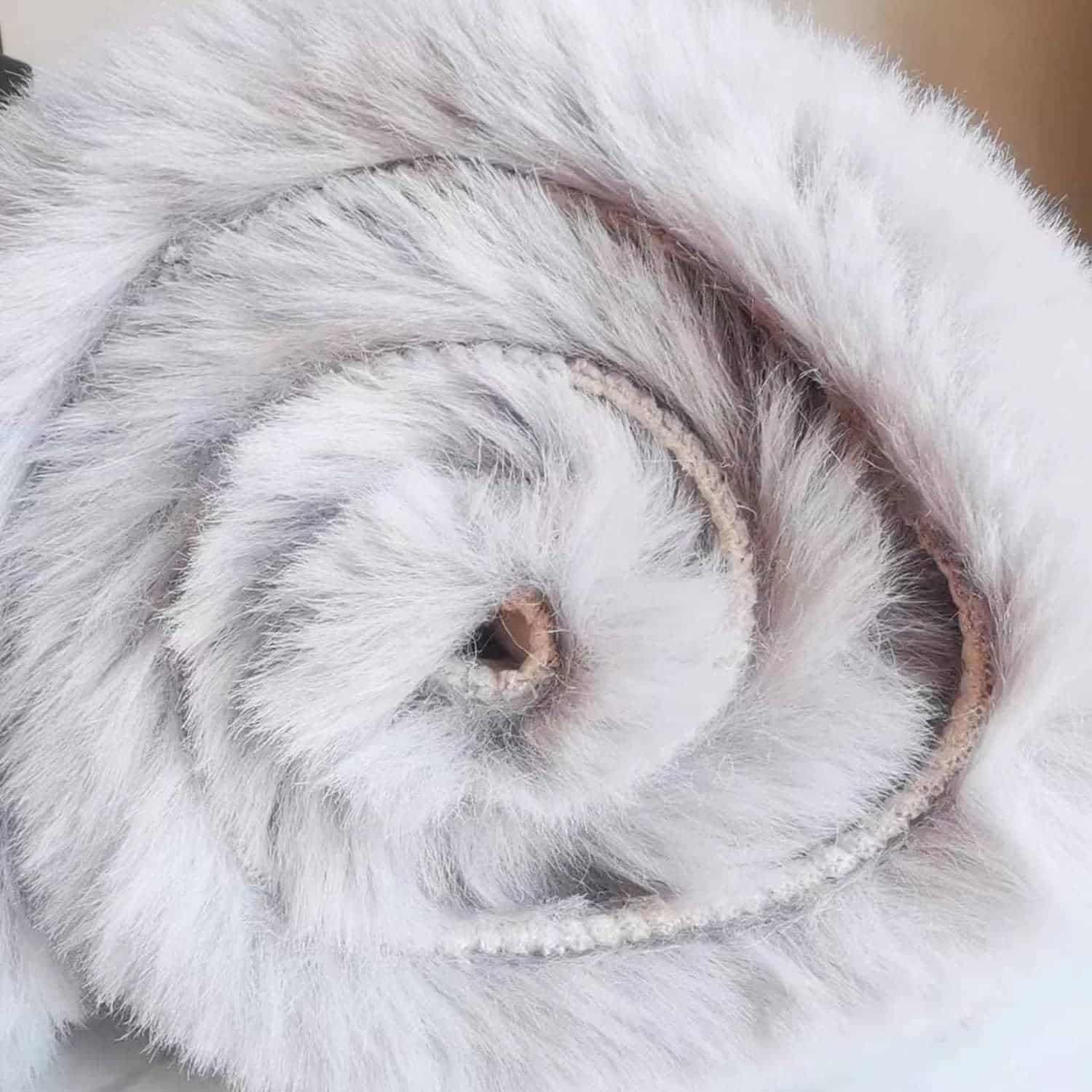 Ghouse Kurzflor-Rundteppich, rutschfest, Wohnzimmerteppich, 240 x 240 cm, Grau - Image 4